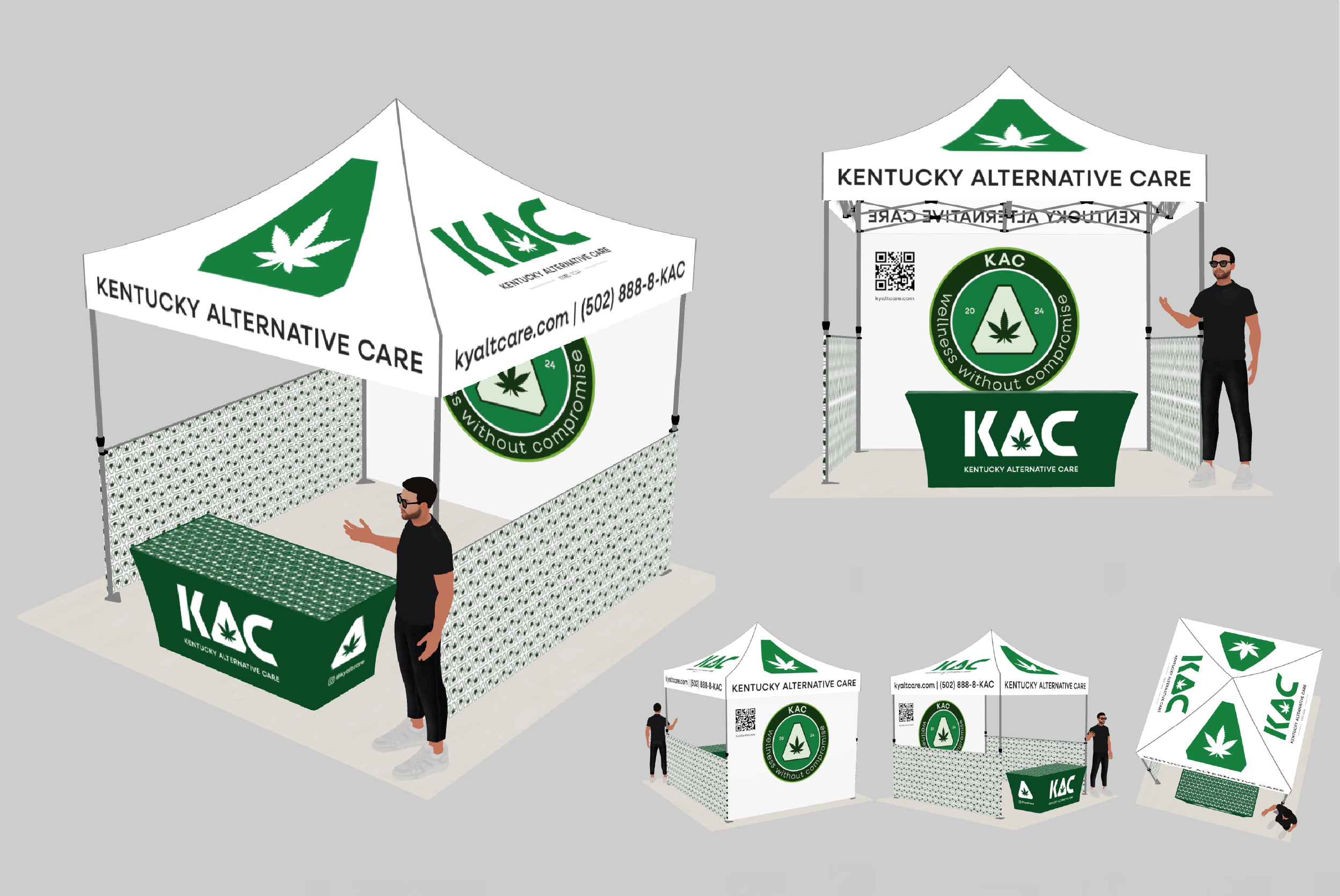 KY ALT CARE Tent Render